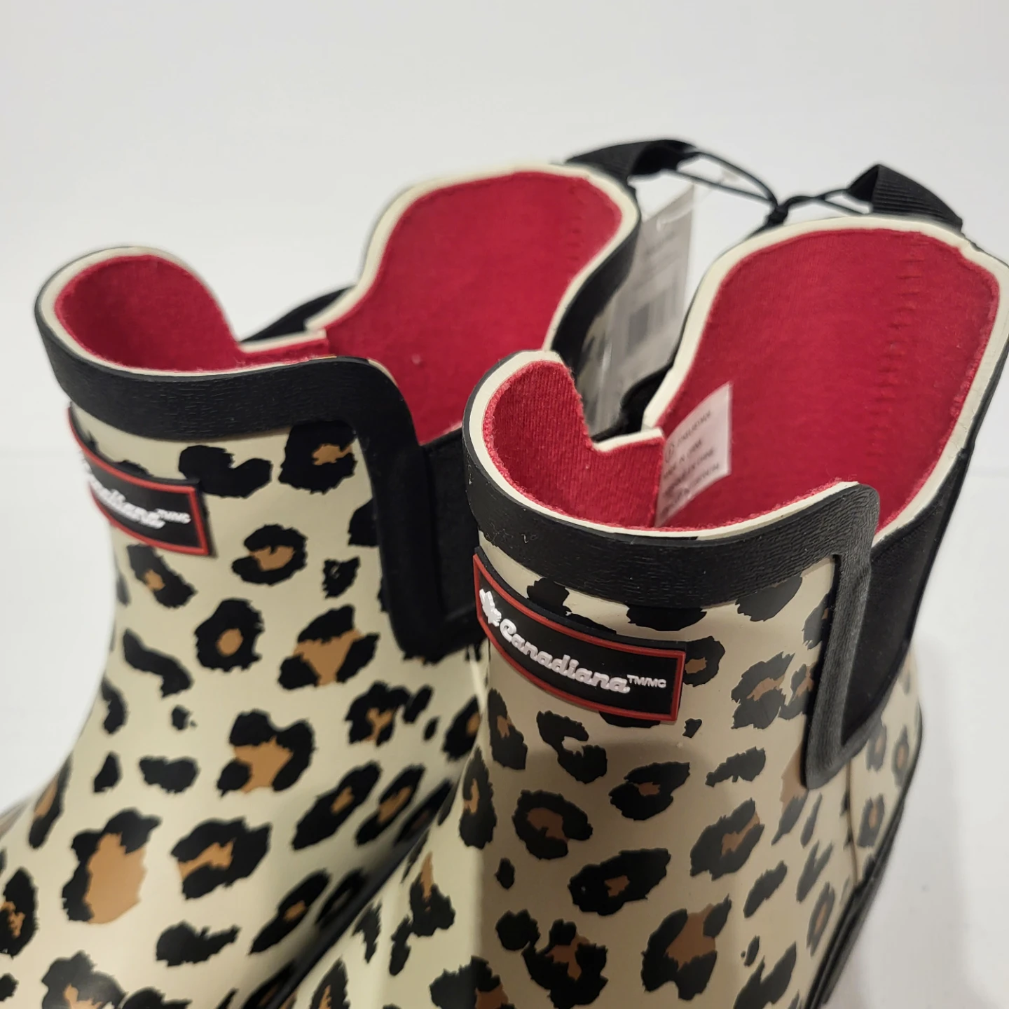 Canadiana Leopard Print Rain Boots - photo 3