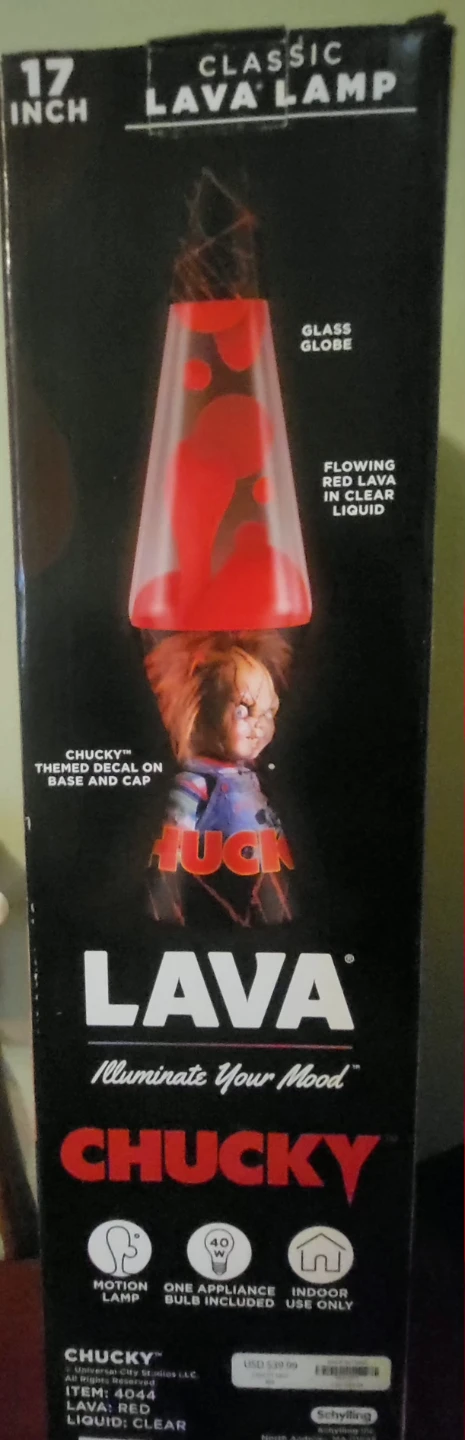 Chucky Lava Lamp 17 Inch