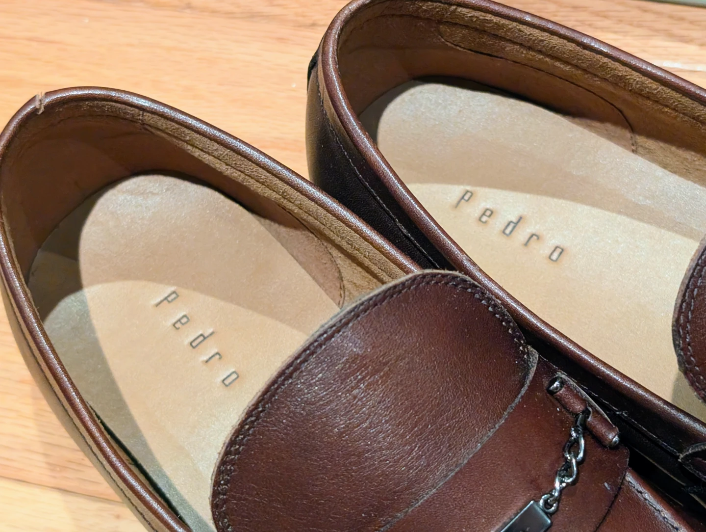 Men's Pedro Brown Leather Loafers - photo 5