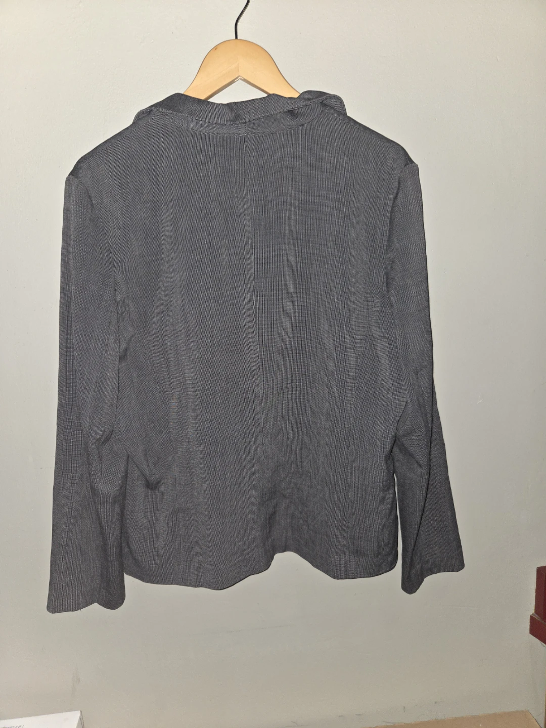 Dina K Gray Zip-Up Jacket Size 16 - photo 5
