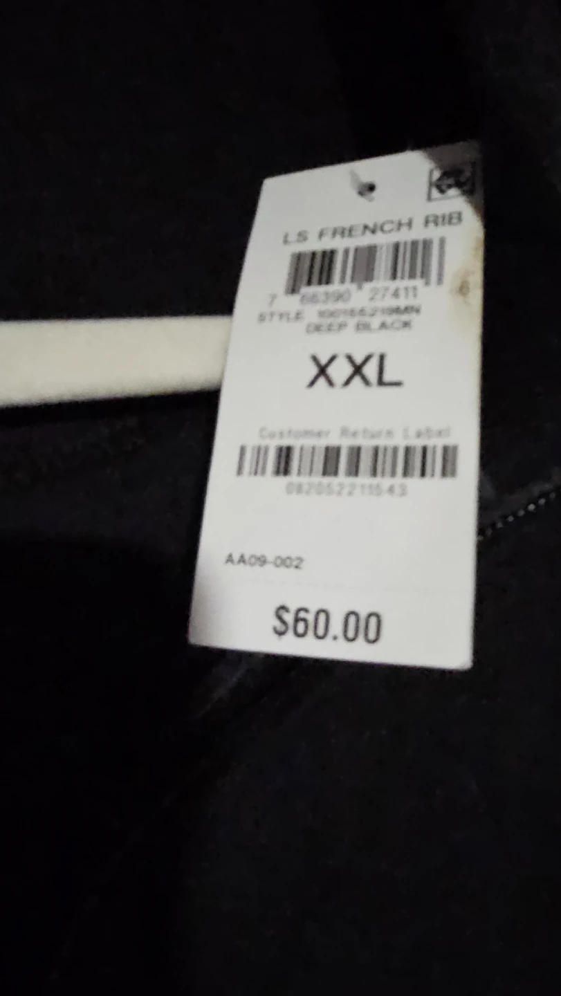 Club Room LS French Rib Quarter Zip - XXL - photo 3