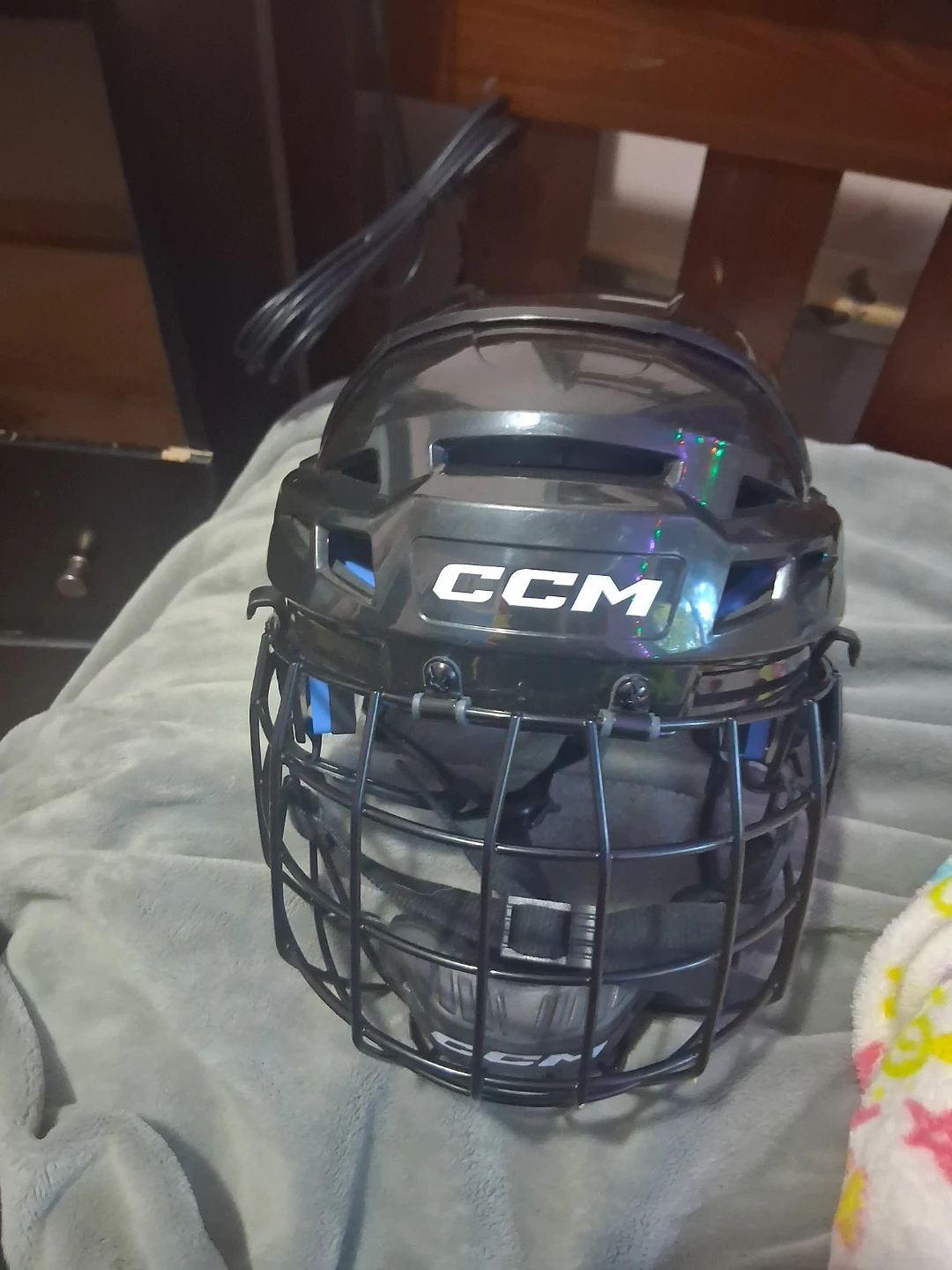 CCM Hockey Helmet and Stick Set - photo 4