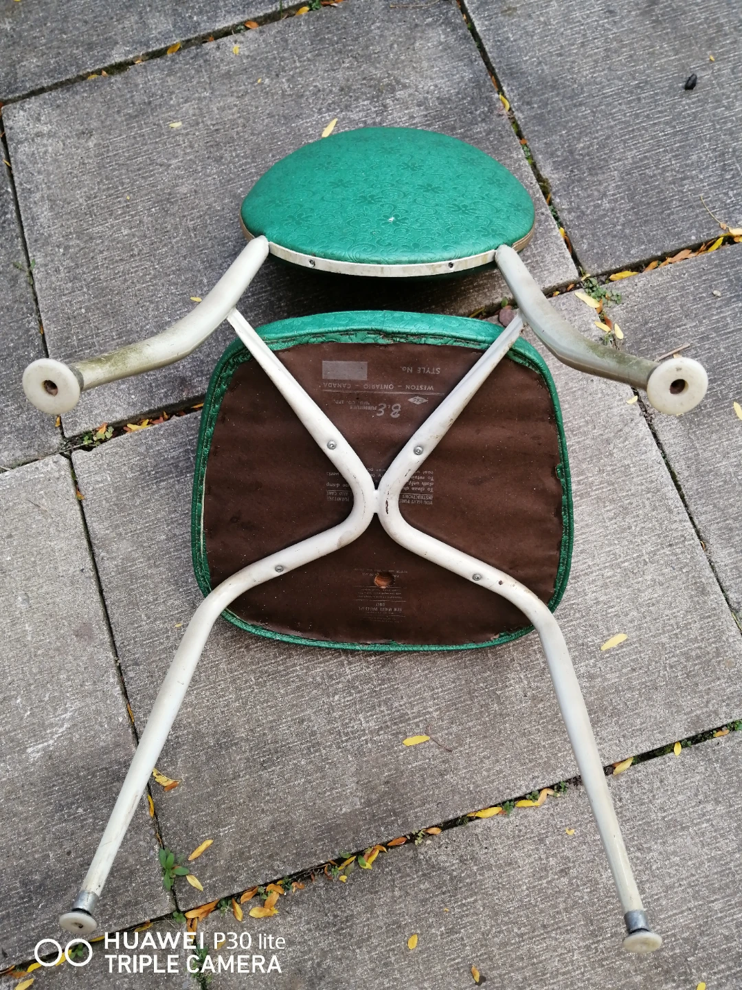 Vintage Green Dining Chair - photo 4