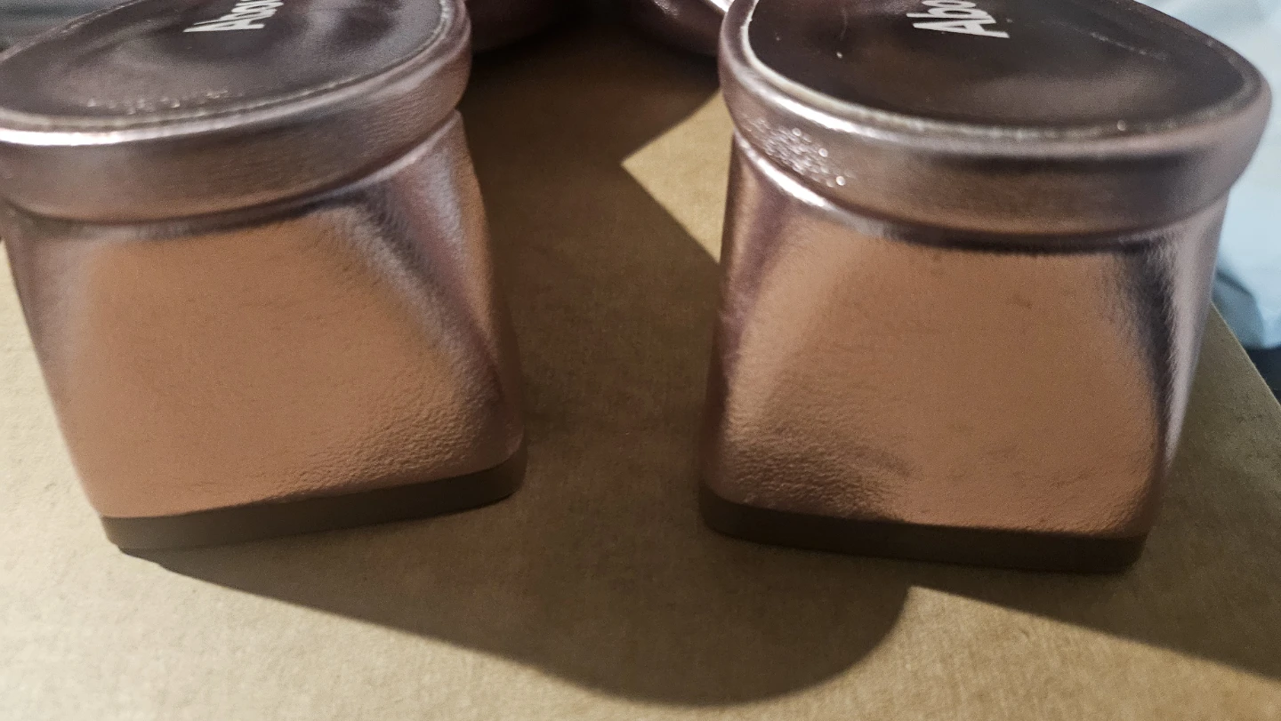 Abound Metallic Rose Gold Block Heel Mules - photo 4