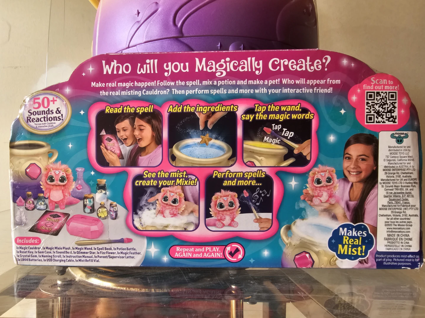 Magic Mixies Magic Cauldron  Purple/Blue Sealed Never Opened - photo 5