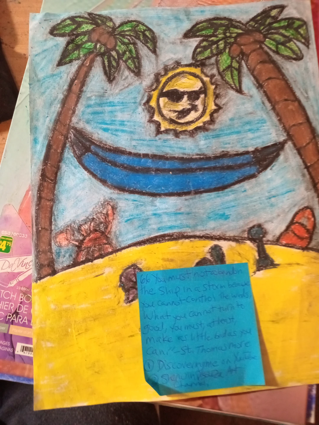 Sunny Day Drawing Illustration by Custom Artist Sherwin