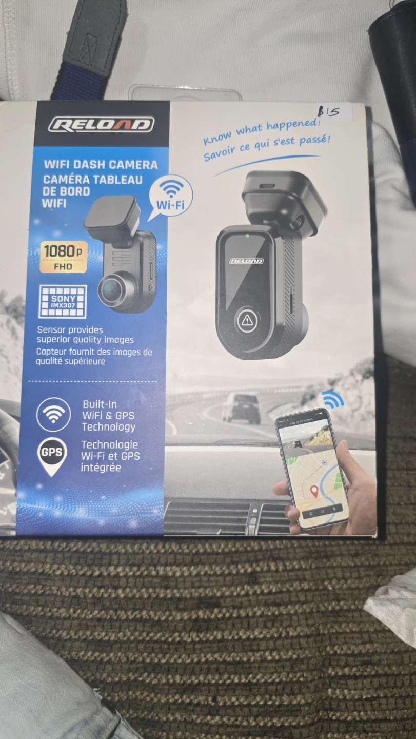 Reload 1080p Wi-Fi Dash Camera