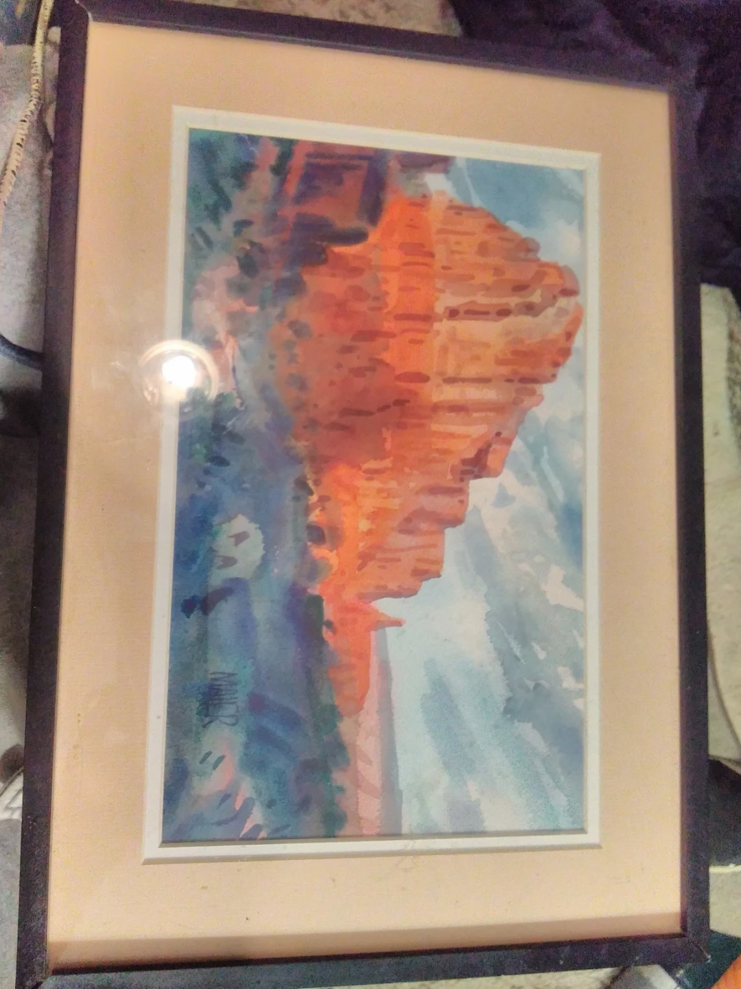 Donald Maier Sedona Redrock Painting