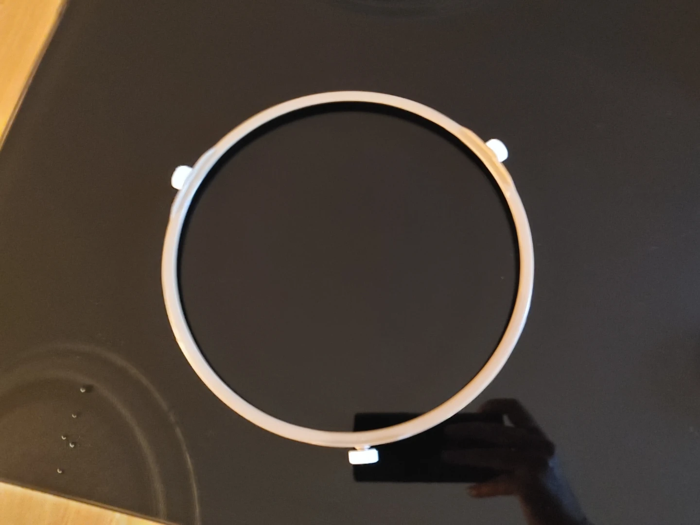 Microwave Glass Turntable Tray with Roller Ring - photo 3