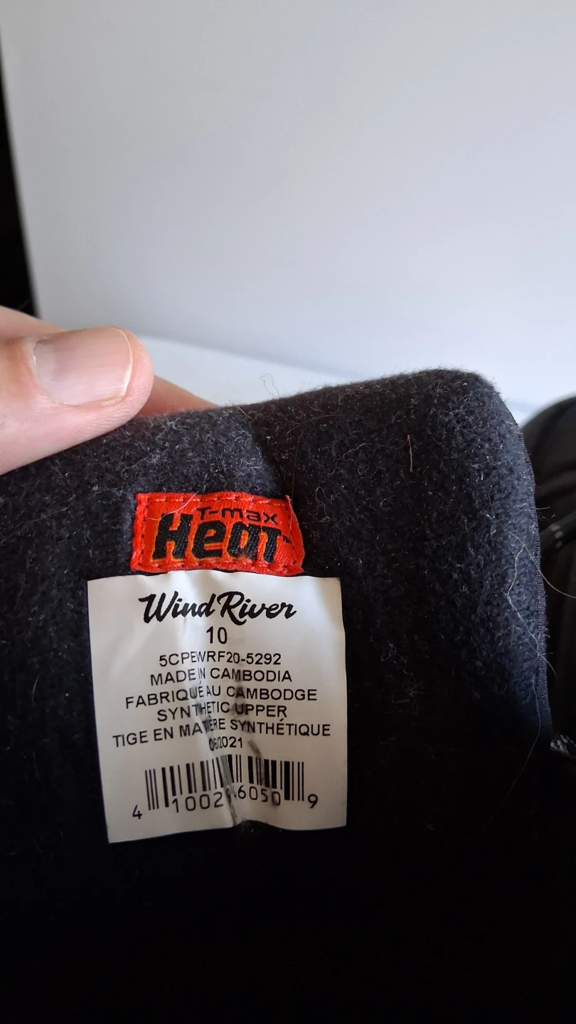Wind River T-Max Heat Waterproof Boots - Size 10 - photo 4