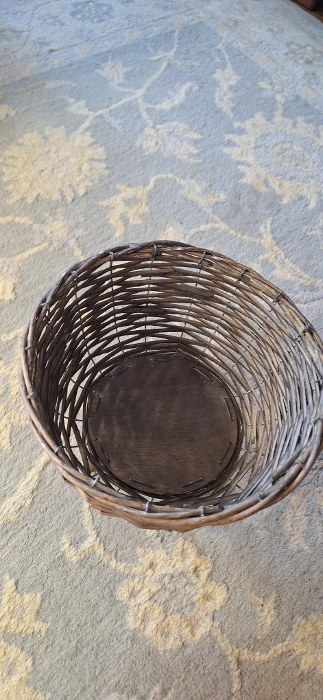 Woven Wicker Plant Stand - photo 3