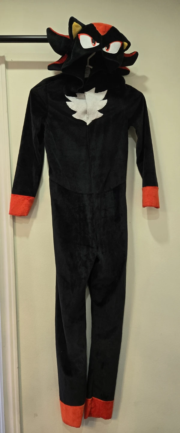 Sonic the Hedgehog Shadow Onesie Costume