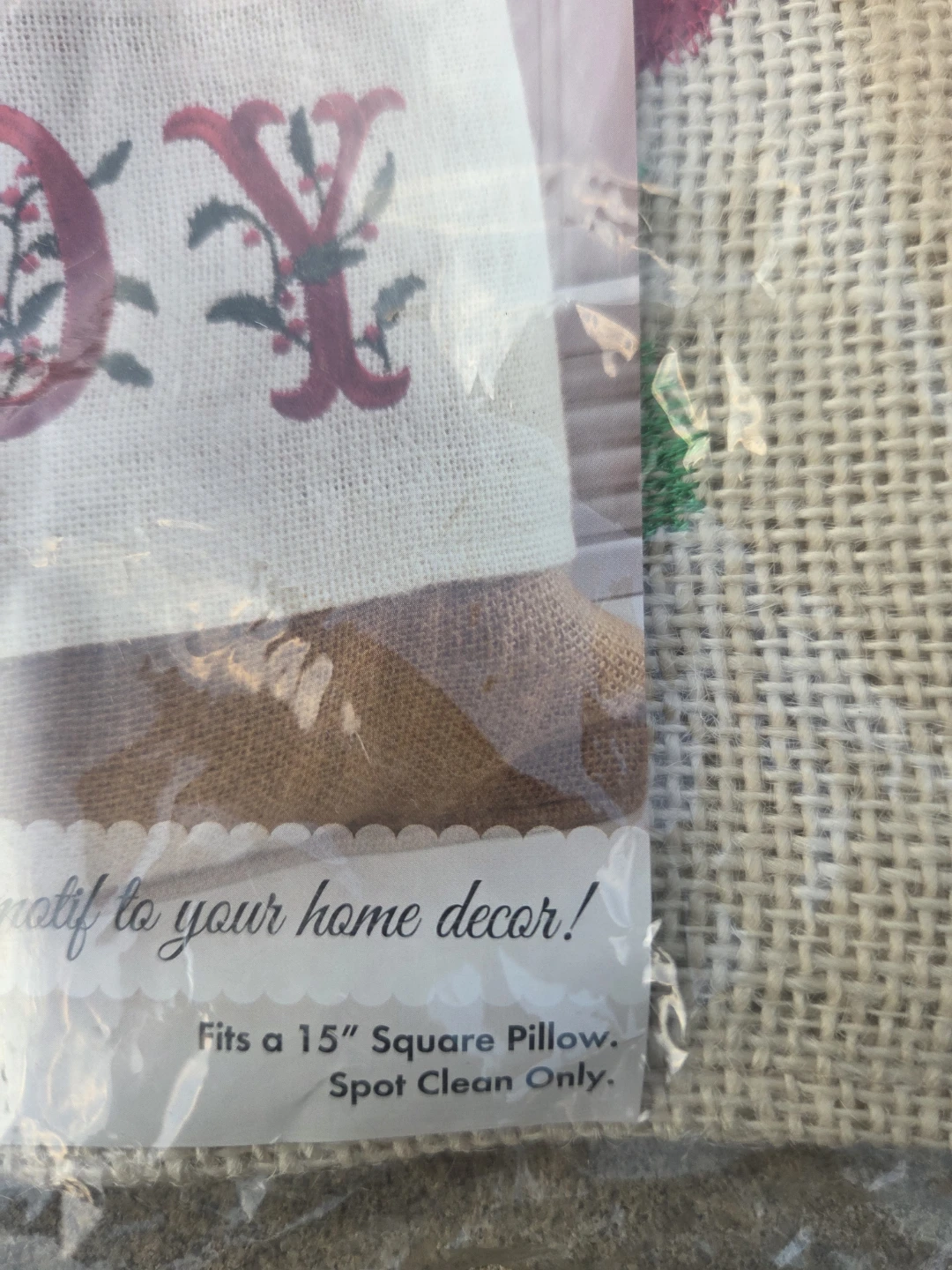 Joy Holiday Pillow Wrap - photo 2