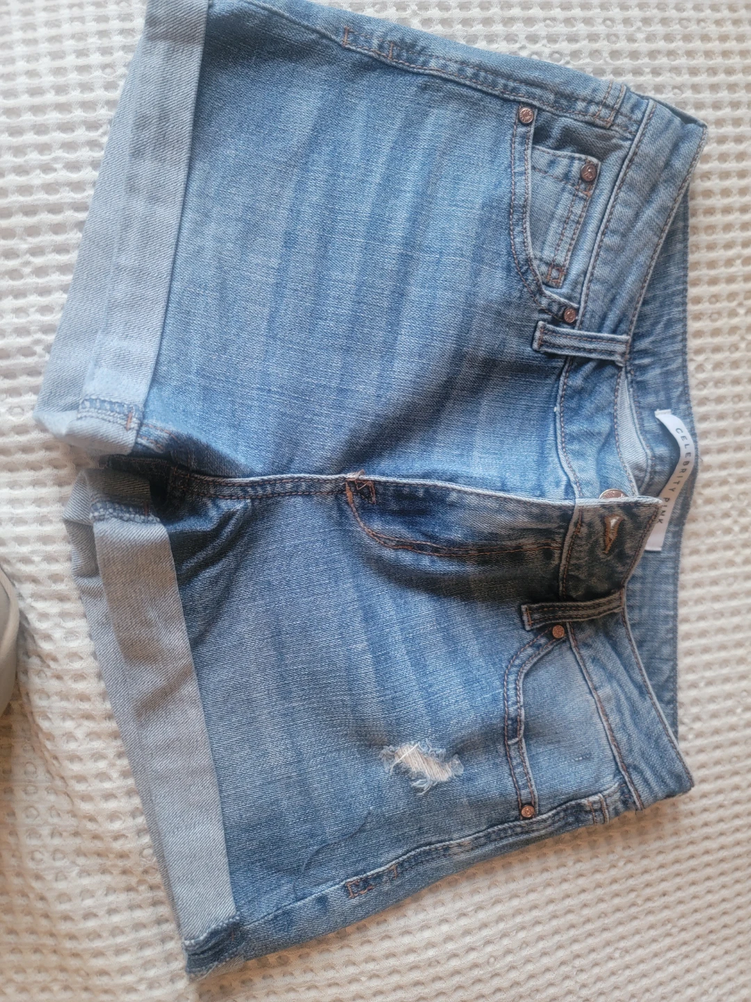 Celebrity Pink Denim Shorts