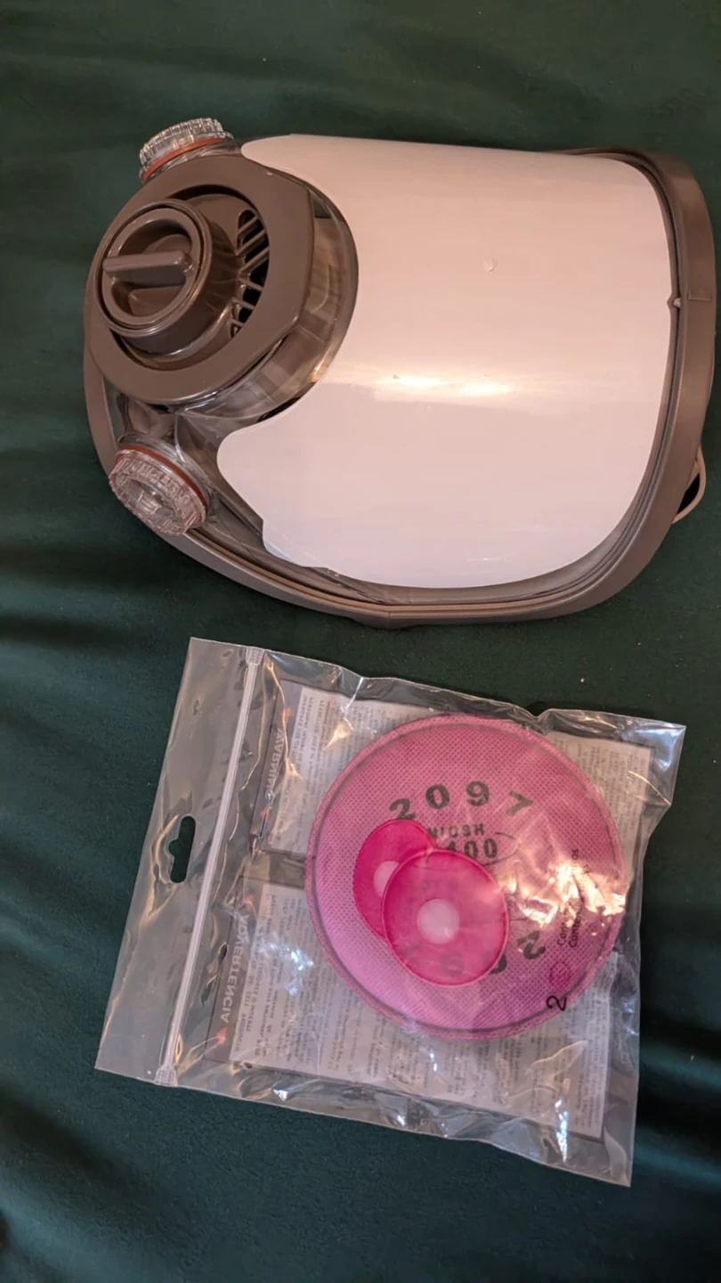 Full Face Respirator Mask 6800 Series + filters - photo 3