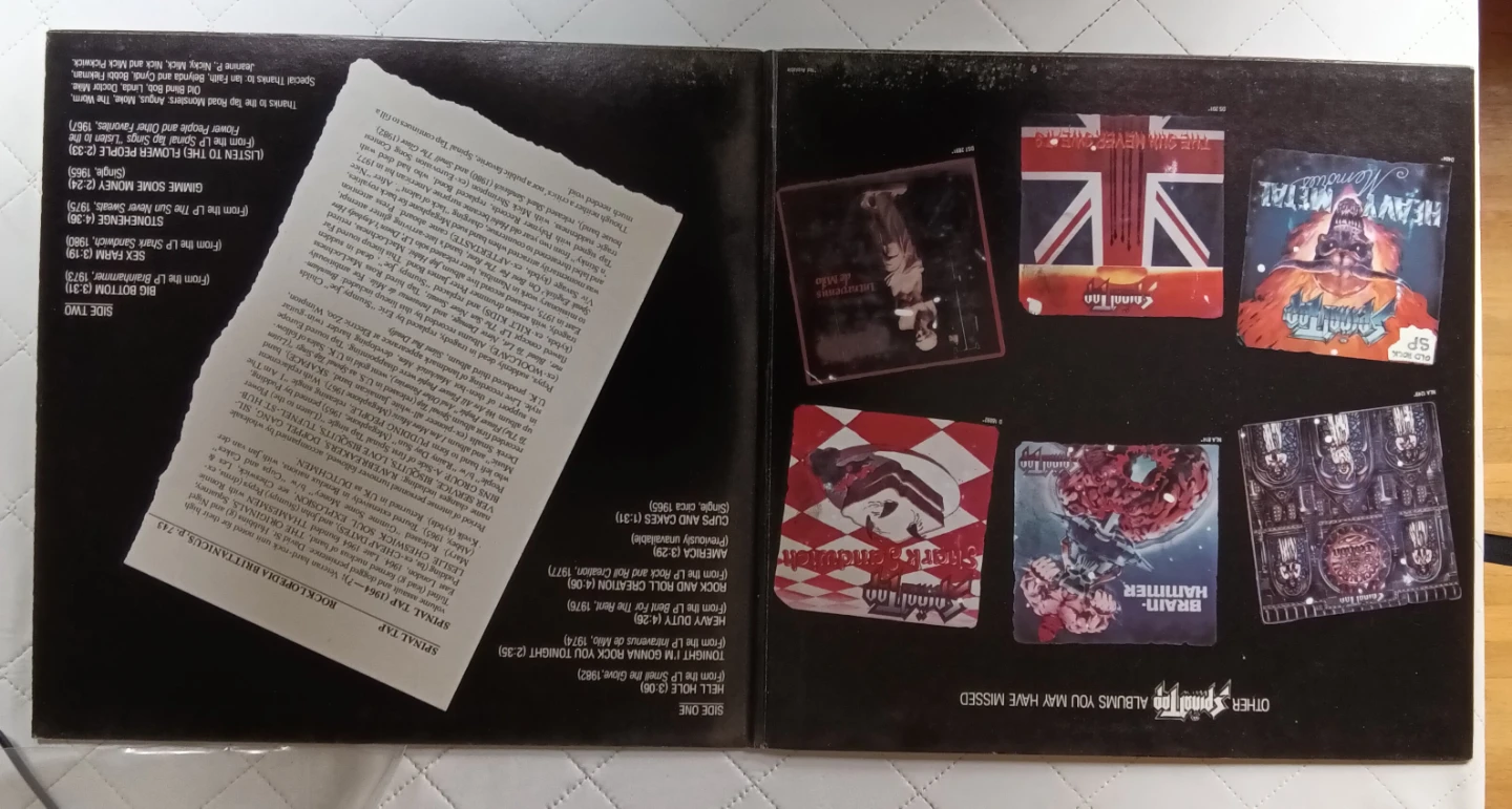 This Is Spinal Tap Original Soundtrack Vinyl Record - photo 3