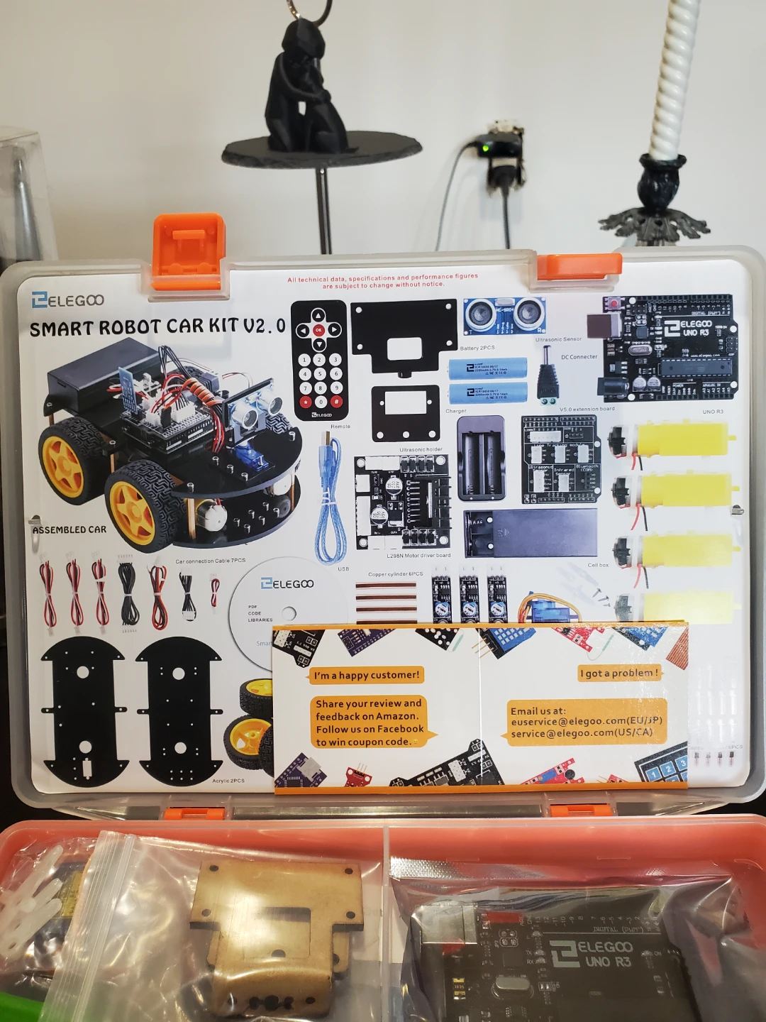 ELEGOO Smart Robot Car Kit V2.0...New - photo 4
