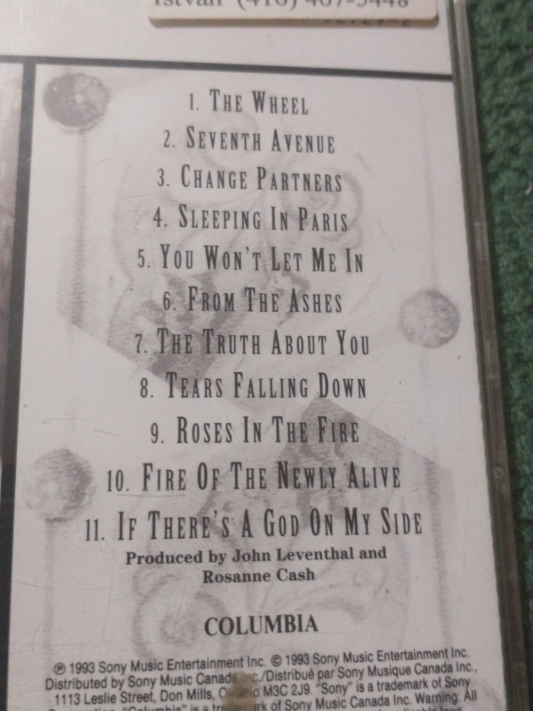 Rosanne Cash - The Wheel CD - photo 4