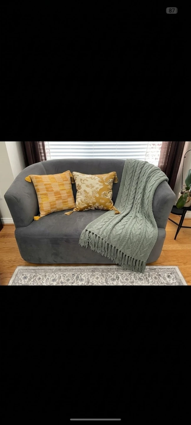 Sofa set (3 seater+ love seat + single seat chair) - photo 2