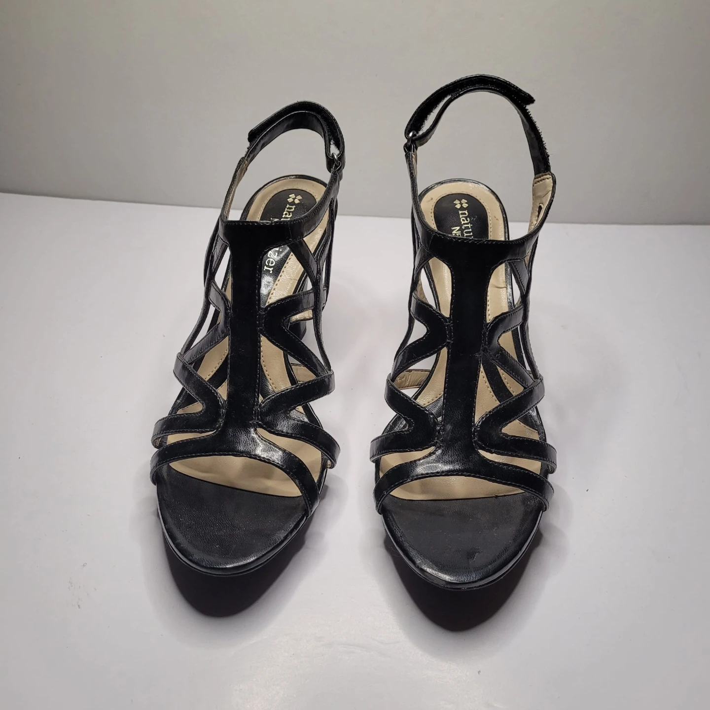 Naturalizer Danya Black Heeled Sandals