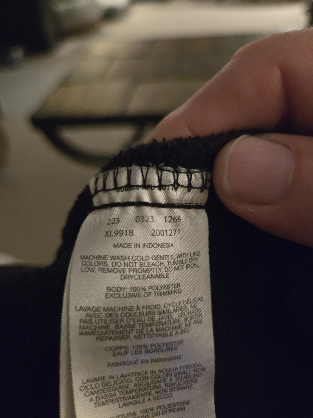 Men's Columbia Fleece.  X-LARGE Black full-zip.EUC. - photo 5