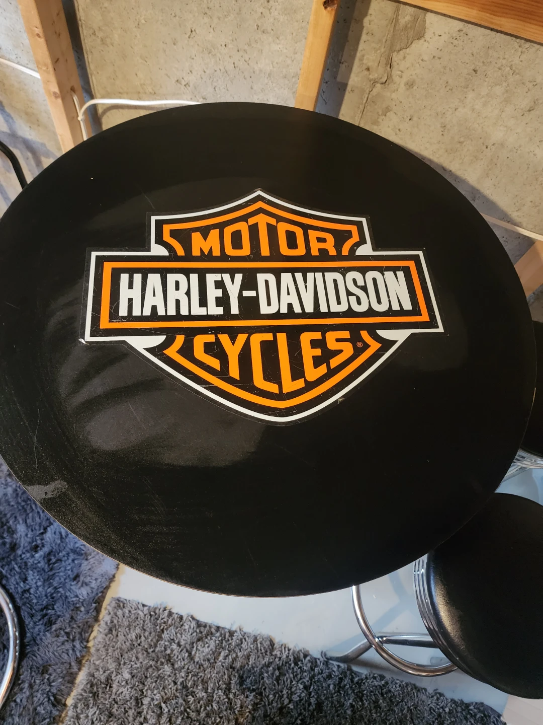 Pub Style Stools & Table Harley Davidson - photo 5
