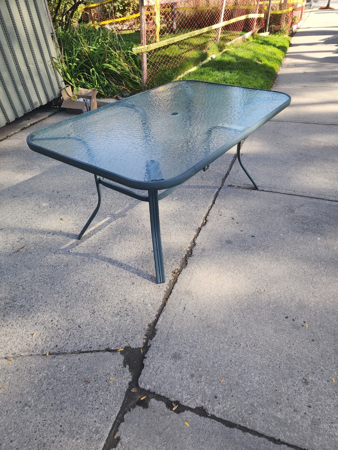 Outdoor Patio Glass Table - photo 3
