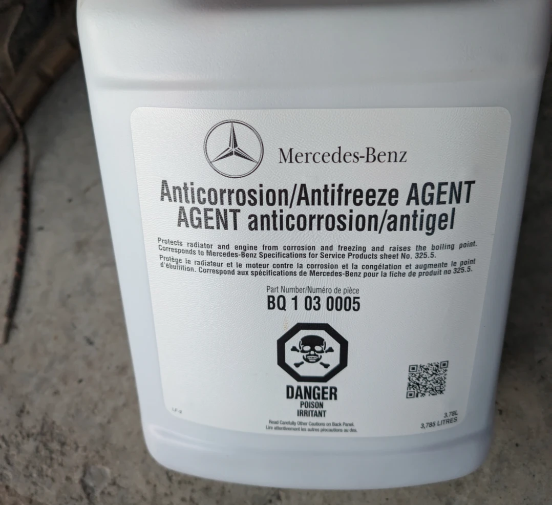 Mercedes-Benz Antifreeze Agent 3.78L