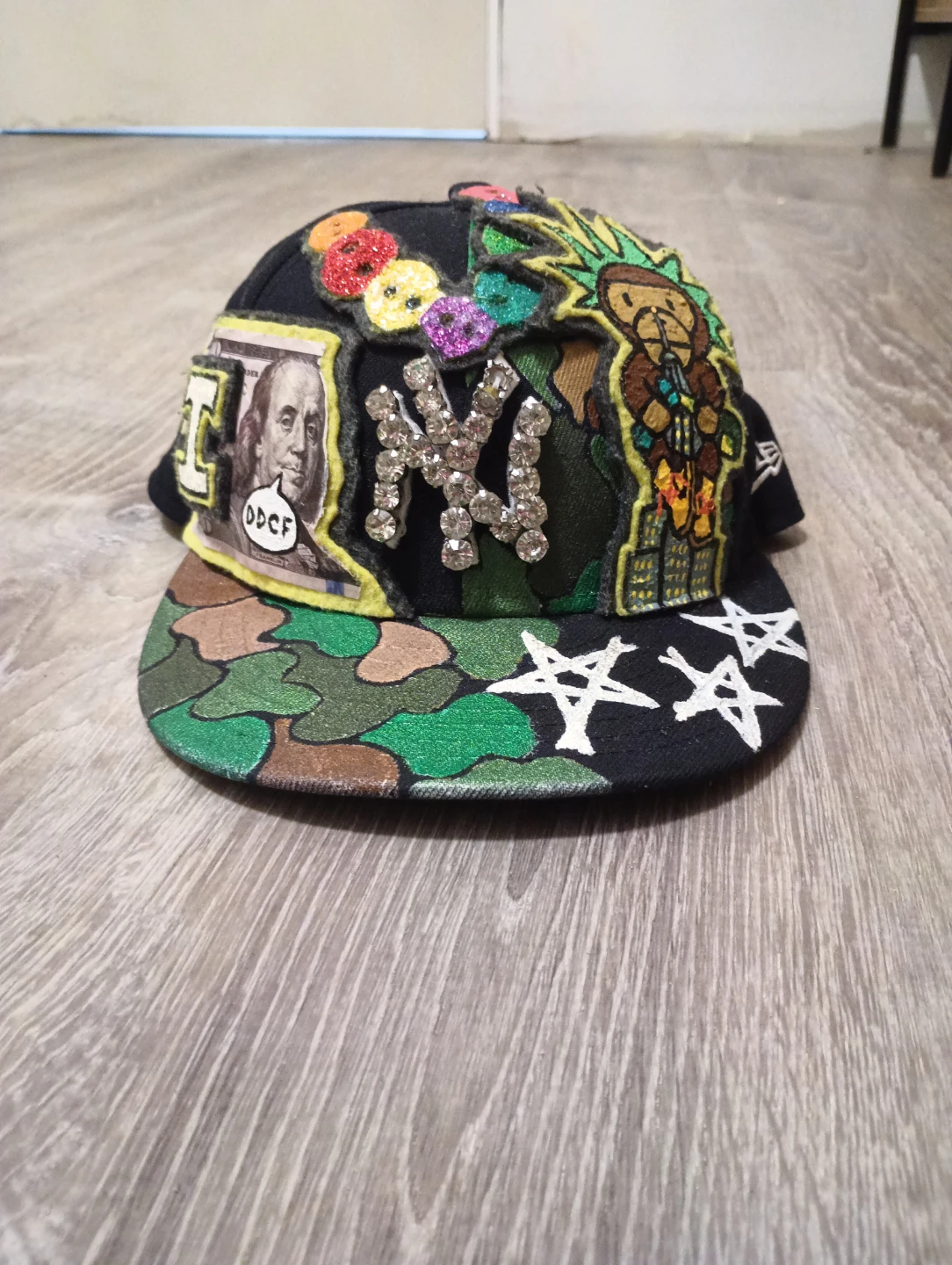New Era Custom NY Yankees Cap 7 1/8