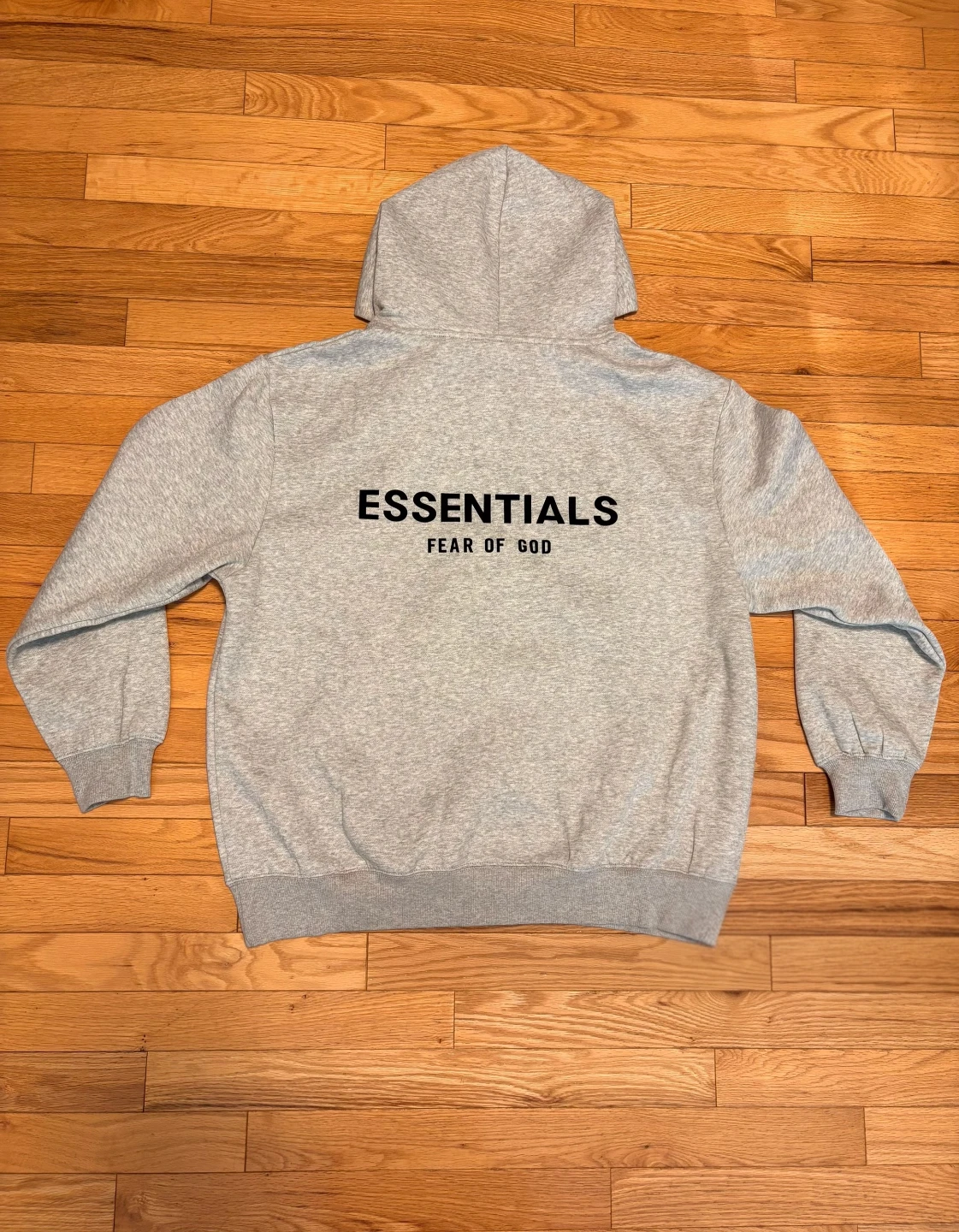 Grey Essential Hoodie - photo 2