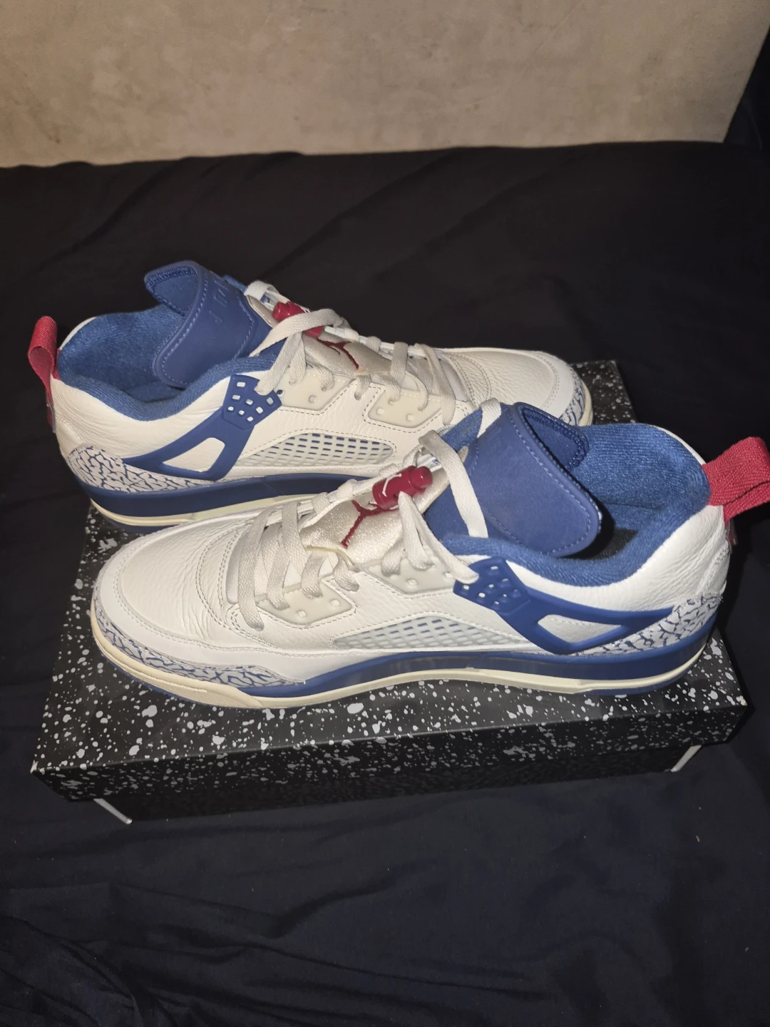 Jordan Air 4 Low White Blue Red - photo 2