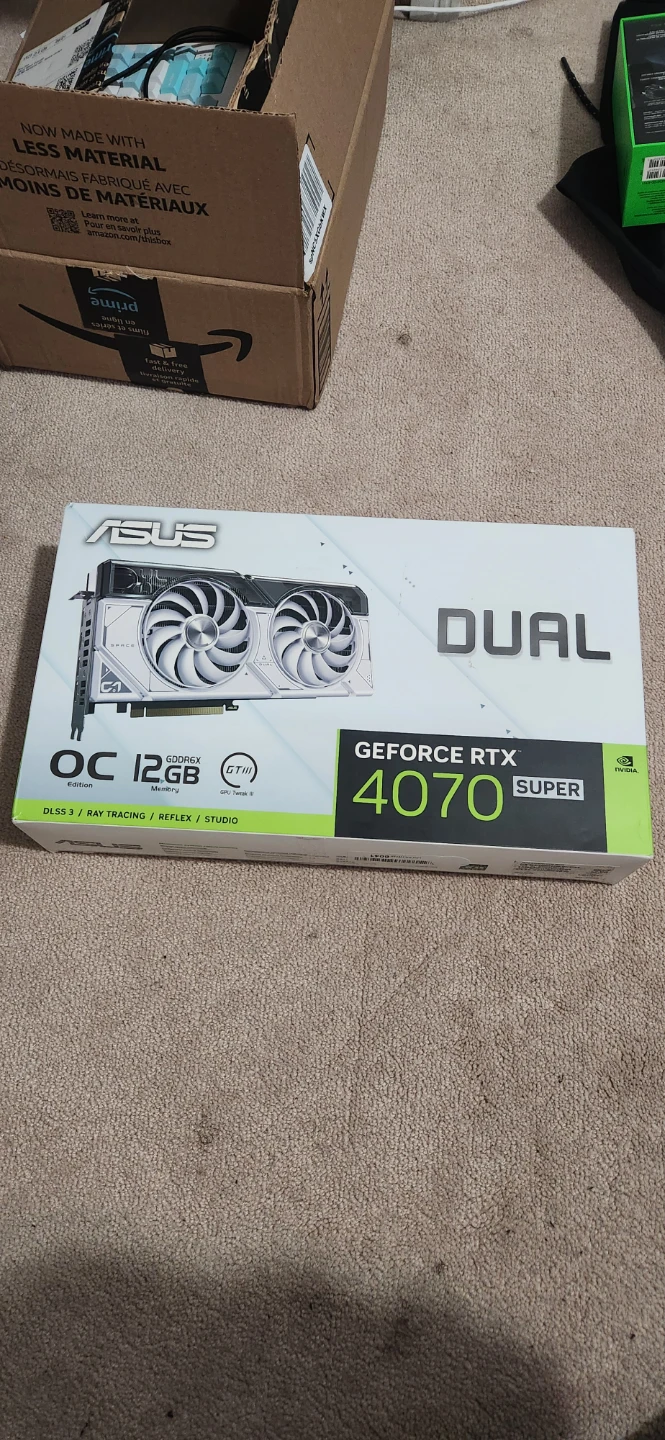 ASUS RTX 4070 SUPER (12GB) DUAL OC Gaming GPU