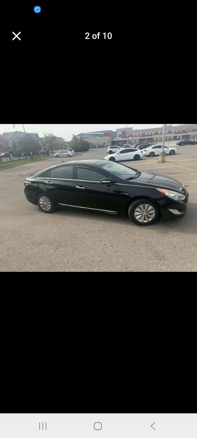 Black Hyundai Sonata Hybrid - photo 2
