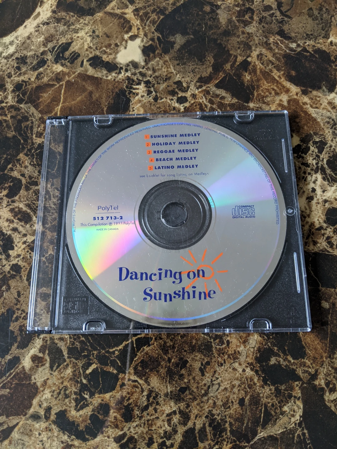 Dancing on Sunshine Audio CD