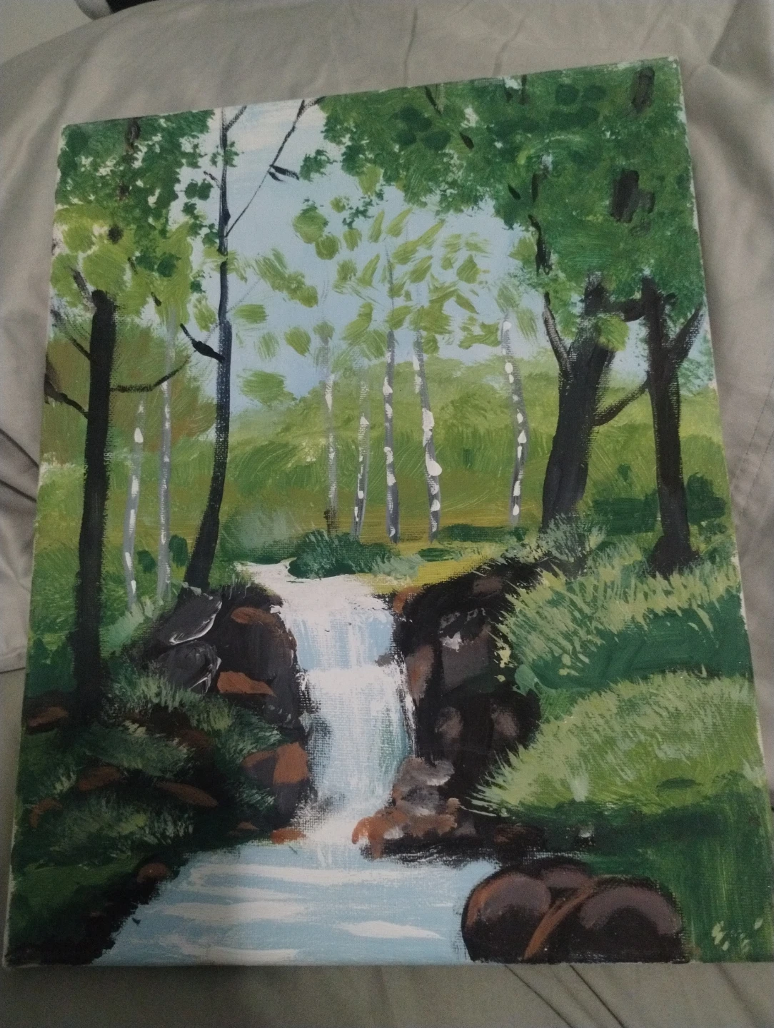 Acrylic Landscape Painting on Canvas