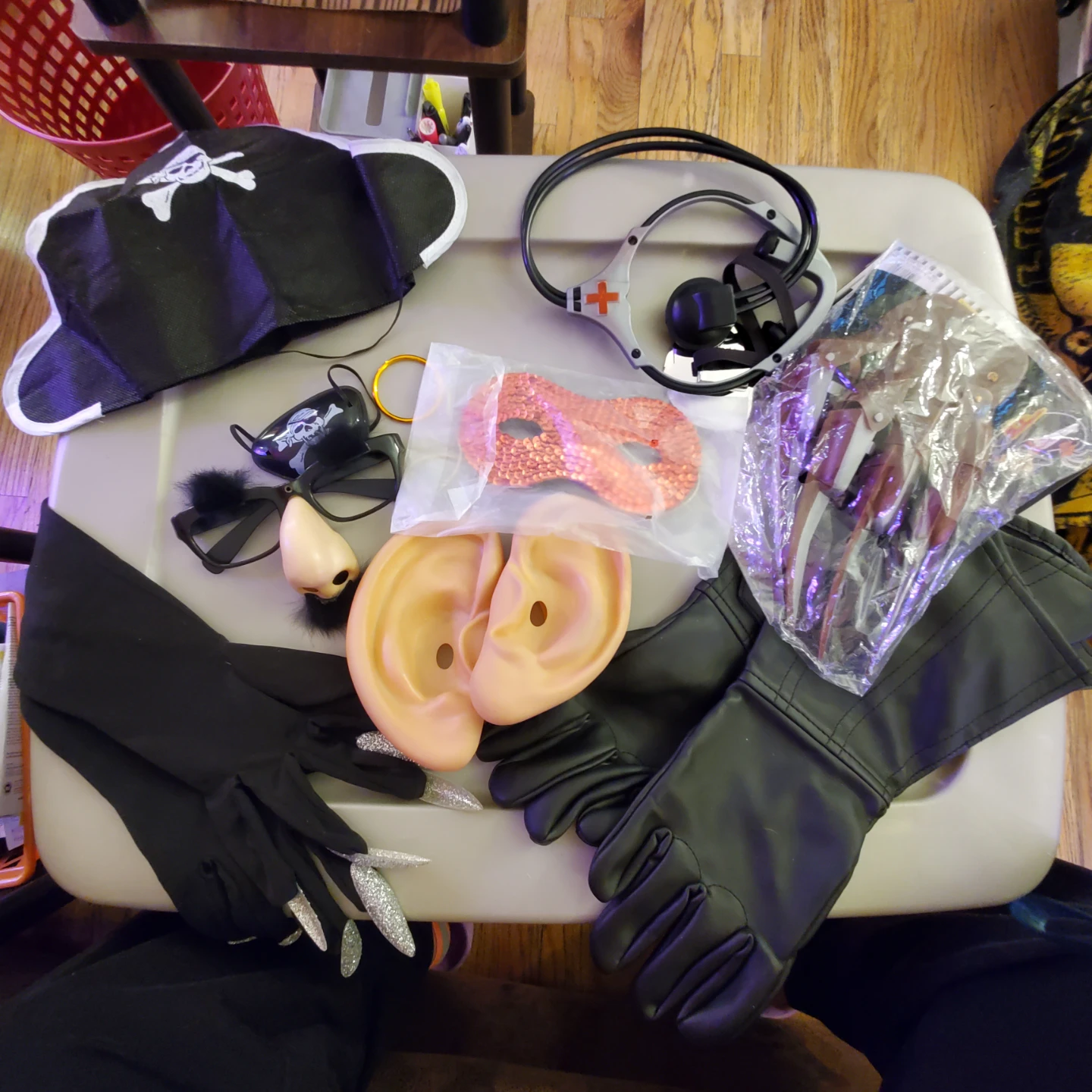 Assorted Halloween Costume Accessory Set
