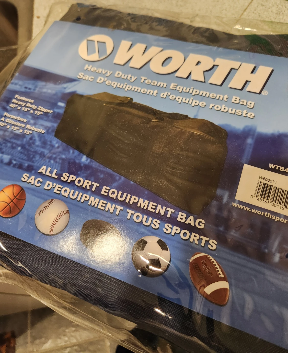 Worth All Sport Team Equipment Bag - photo 2