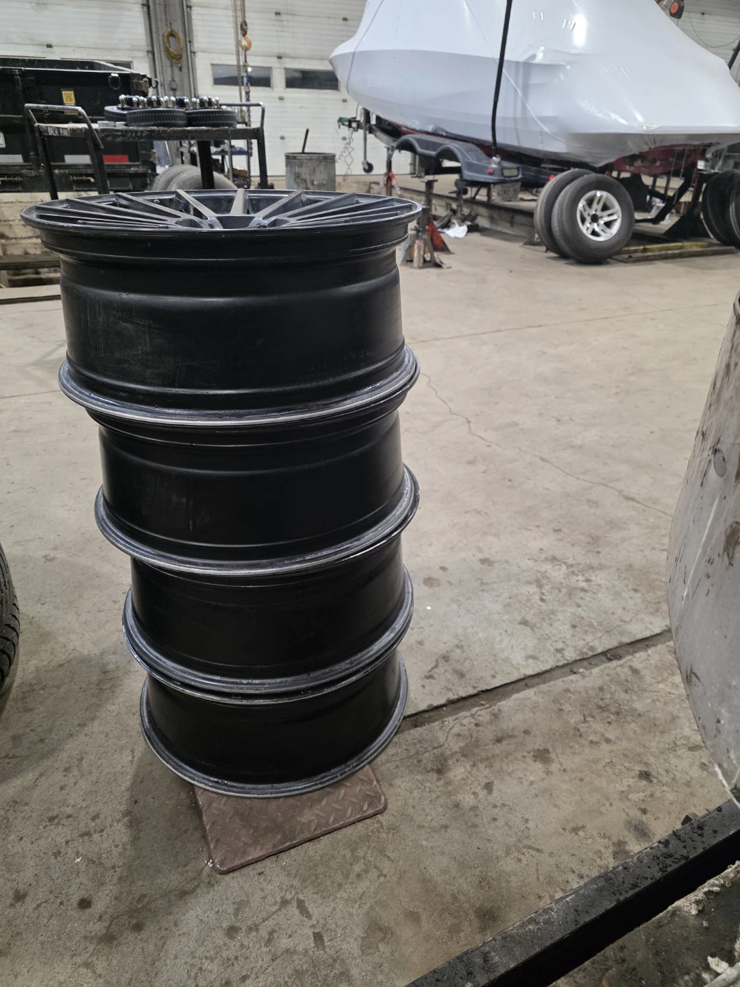 Set of 4 Core Racing Alloy Wheels 20x8, 5x114.3 - photo 2