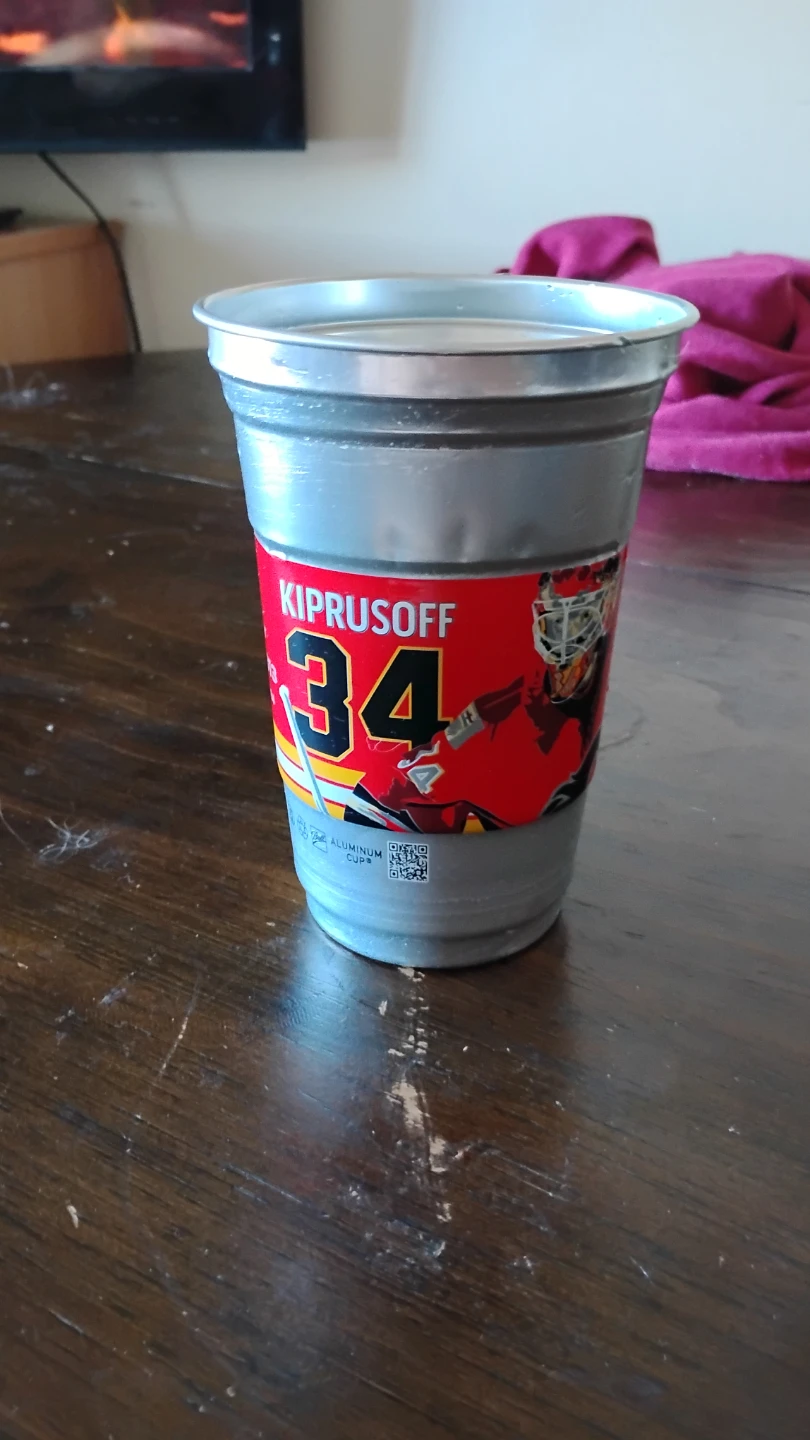 Calgary Flames Kiprusoff Aluminum Cup and Gaudreau Ornament - photo 3