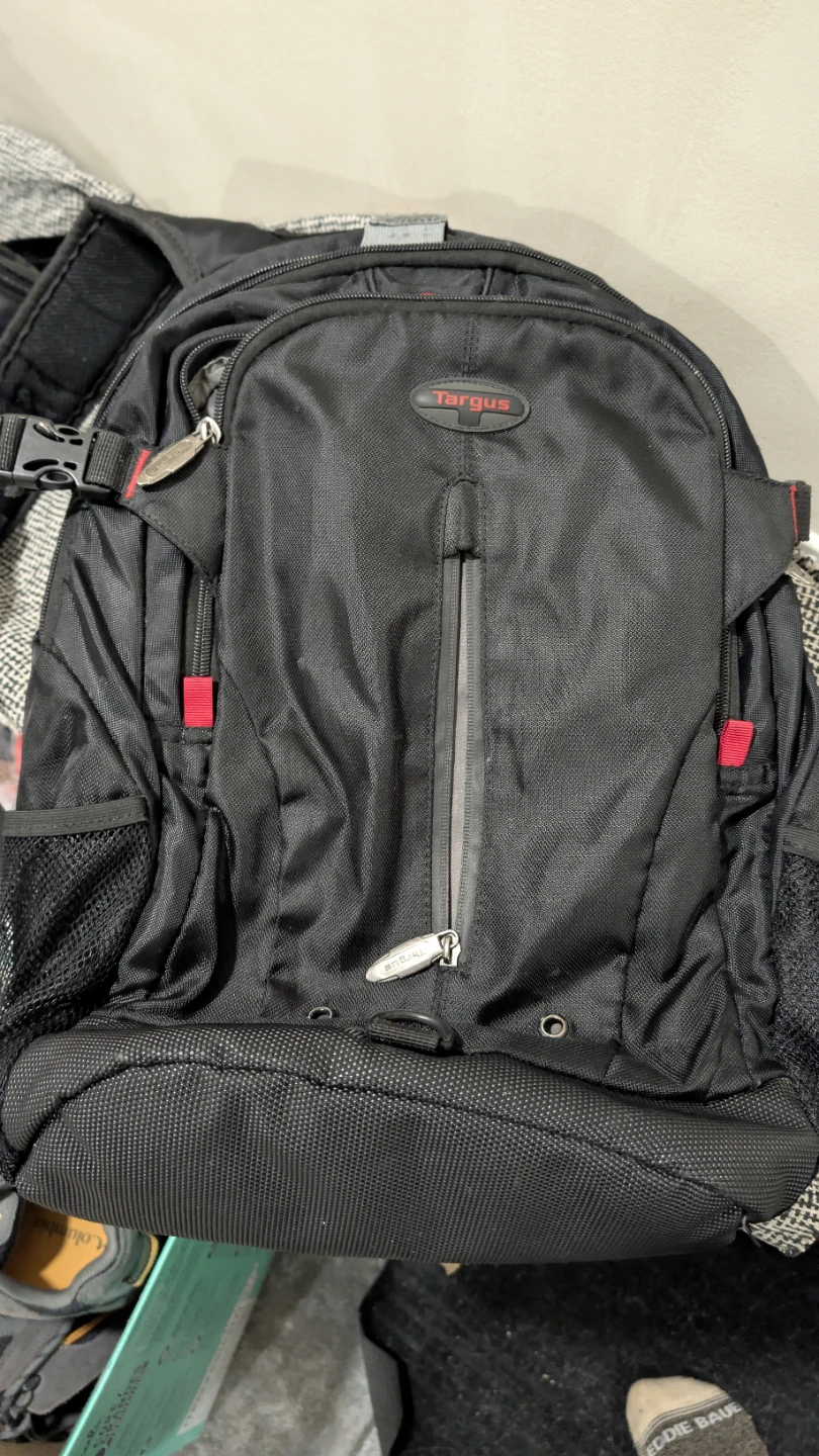 Targus Black Laptop Backpack