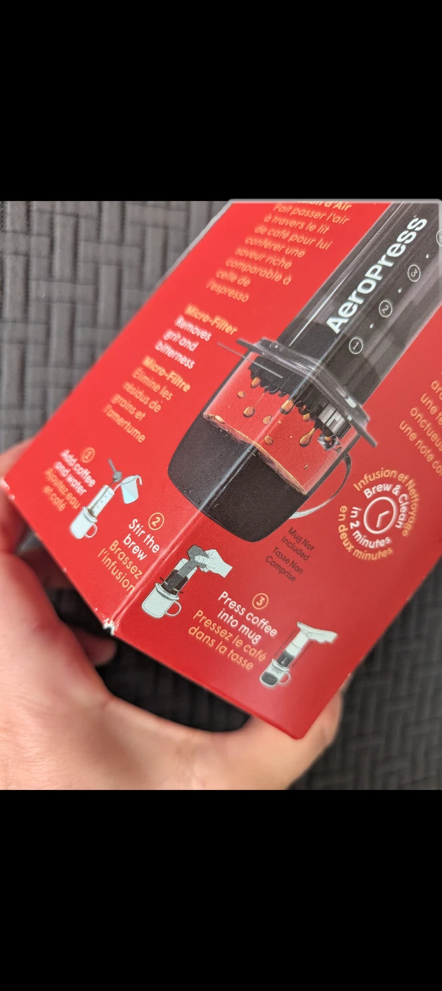 AeroPress Coffee Maker w Extra Filters New! - photo 3