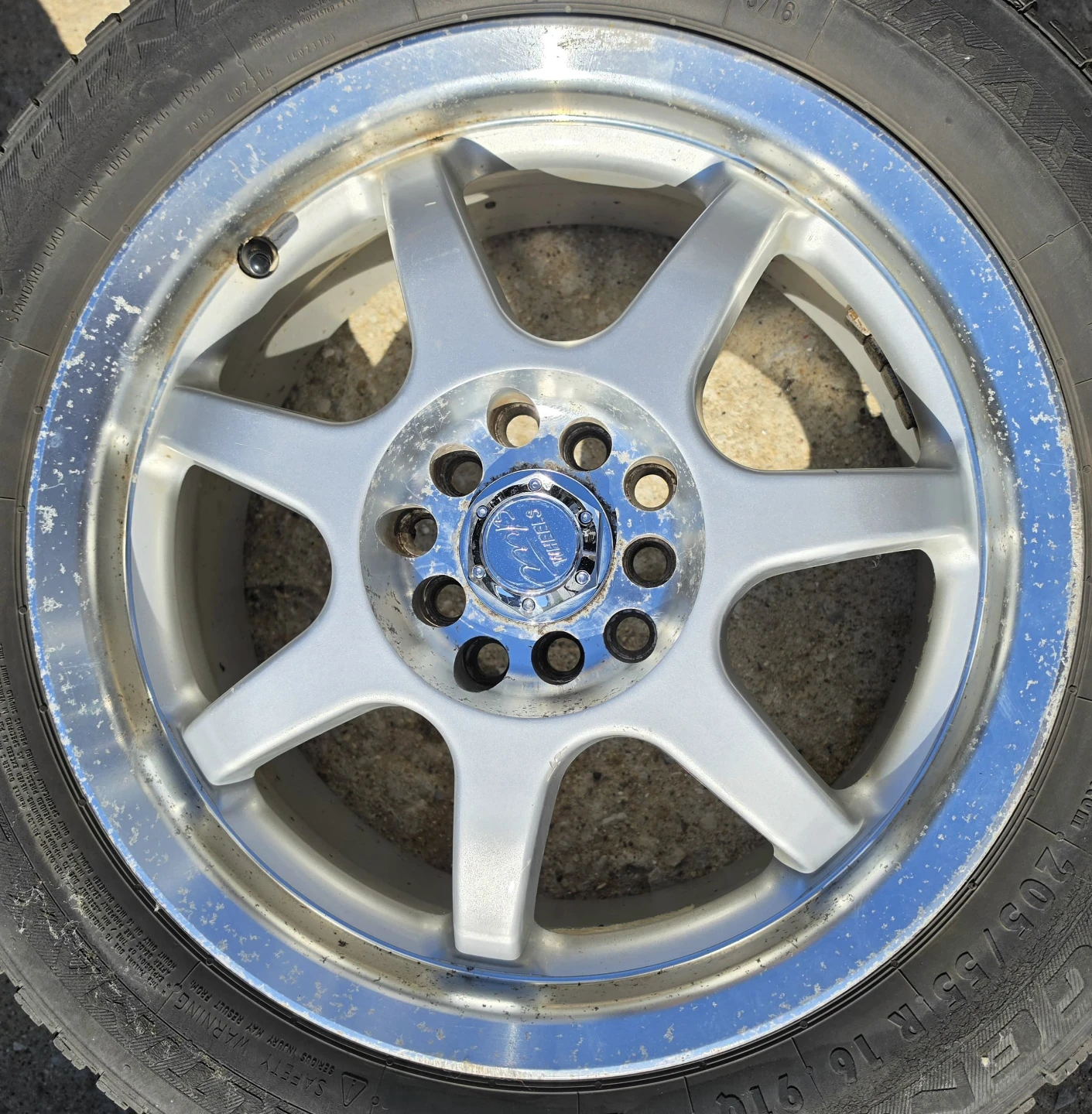 16 inch MB rims wheels 5x100 5x114.3 - photo 3