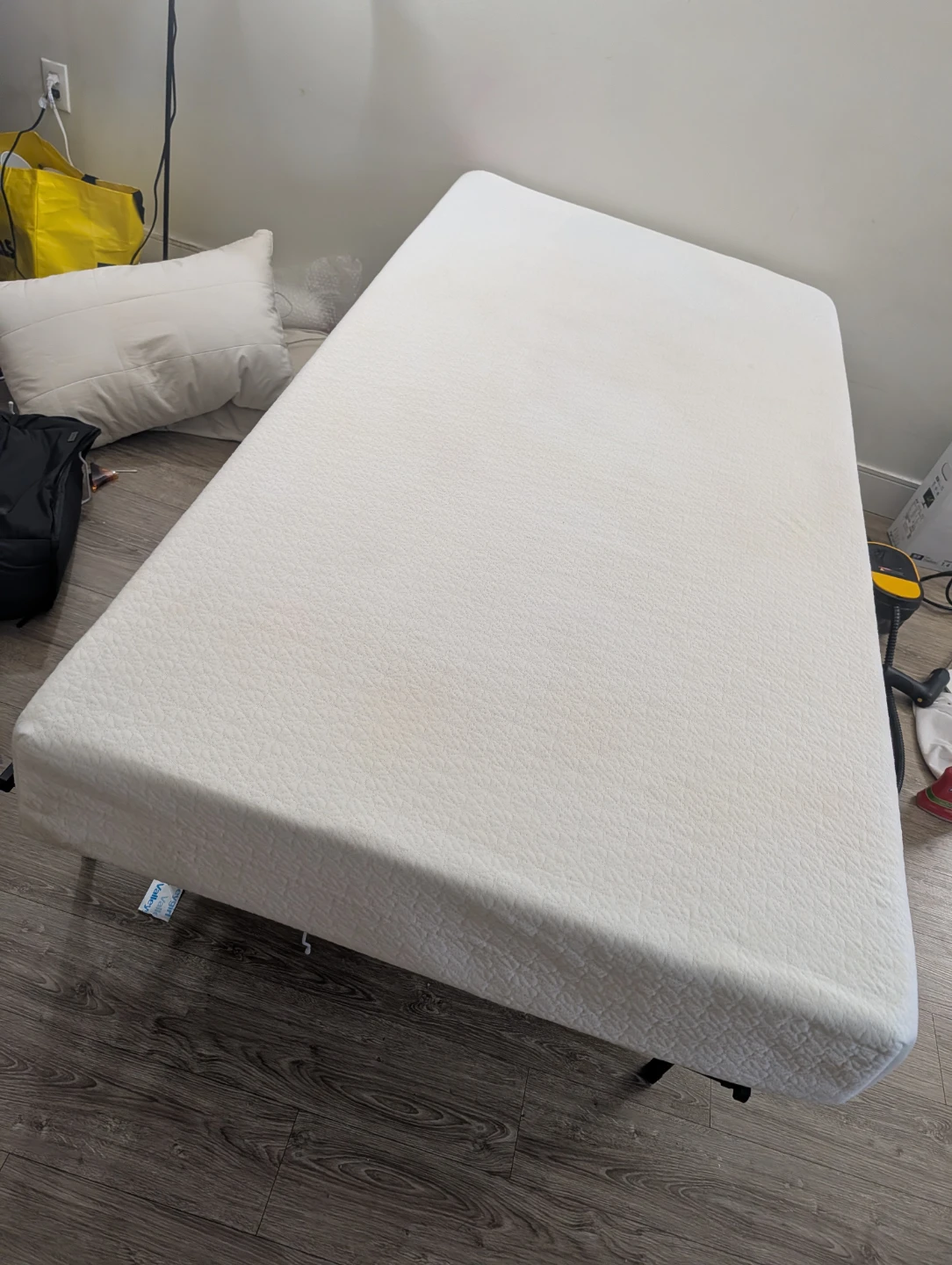 Twin Size Mattress with Bed Frame - photo 3