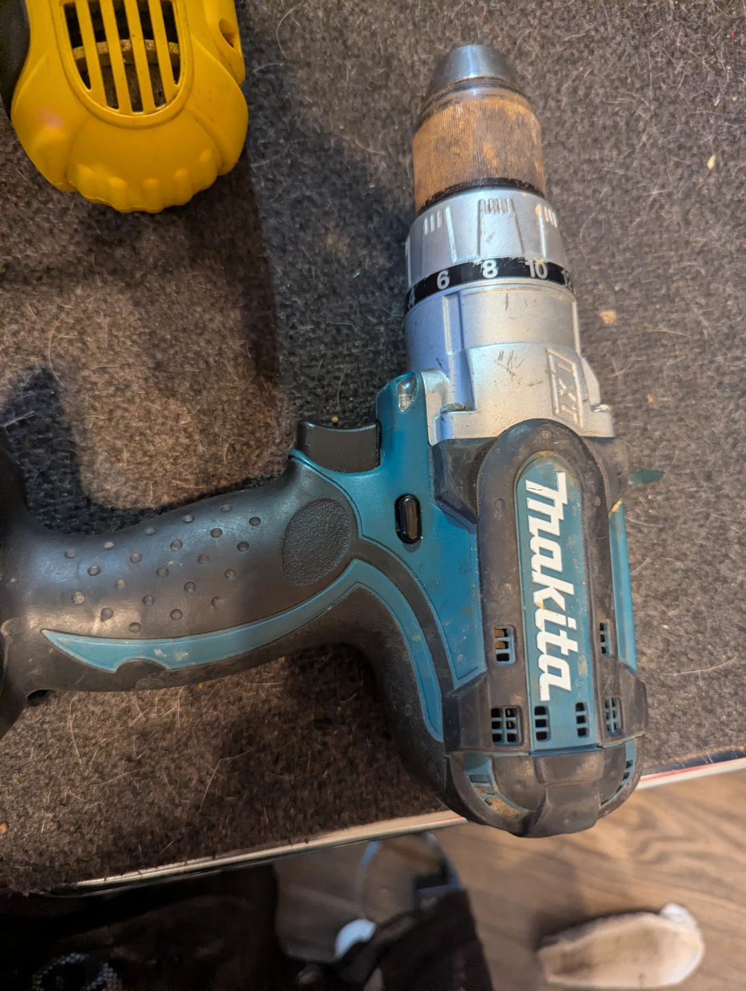 DeWalt and Makita Cordless Drills