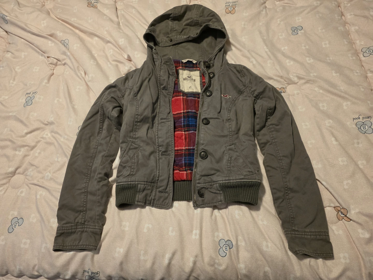Hollister hooded jacket