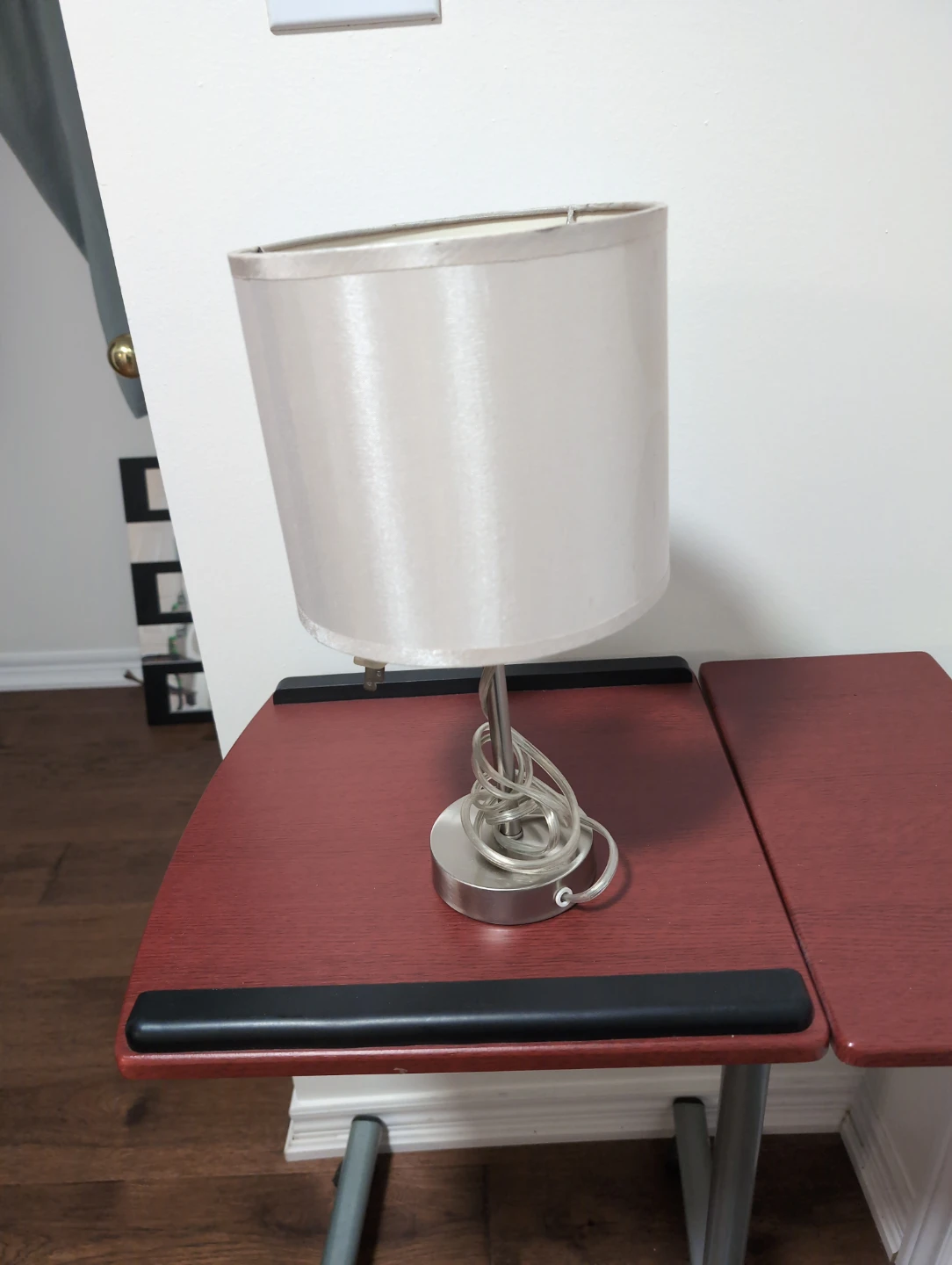 Brushed Nickel Table Lamp