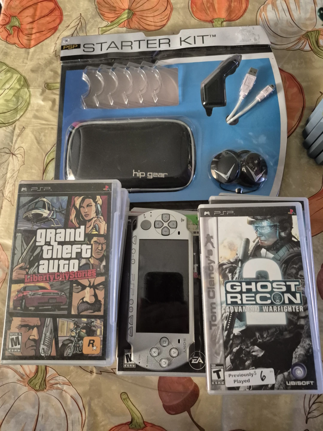 Sony PSP Bundle with Console and Assorted Games