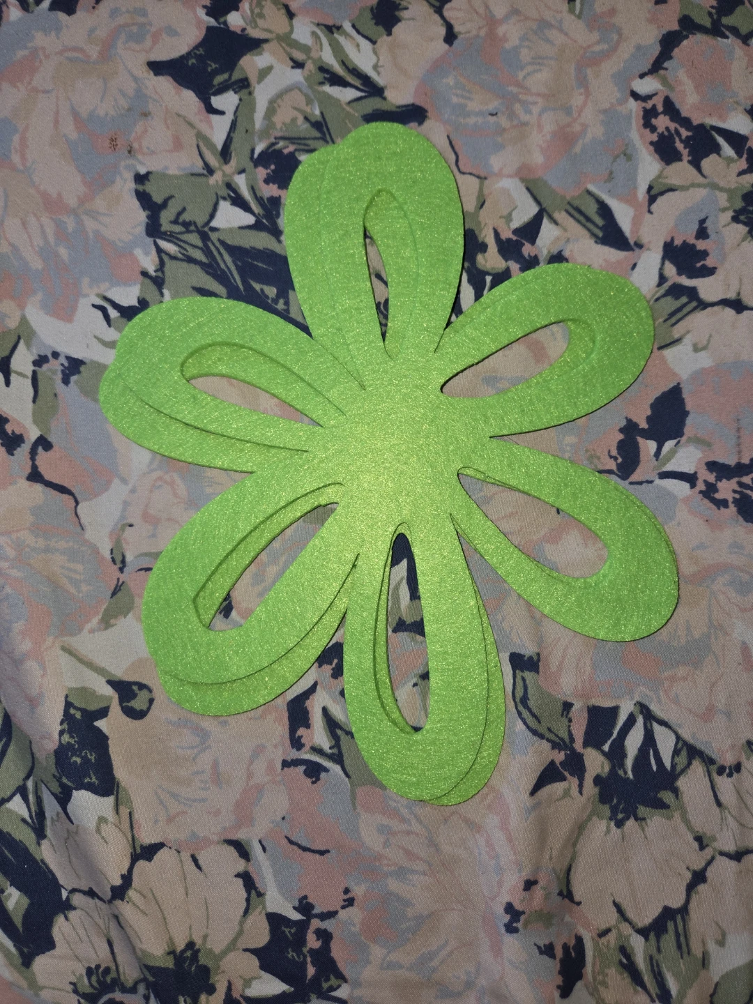 Flower Shaped & Heat Insulating Felt Coasters, 2 sizes, 14 Count - photo 4
