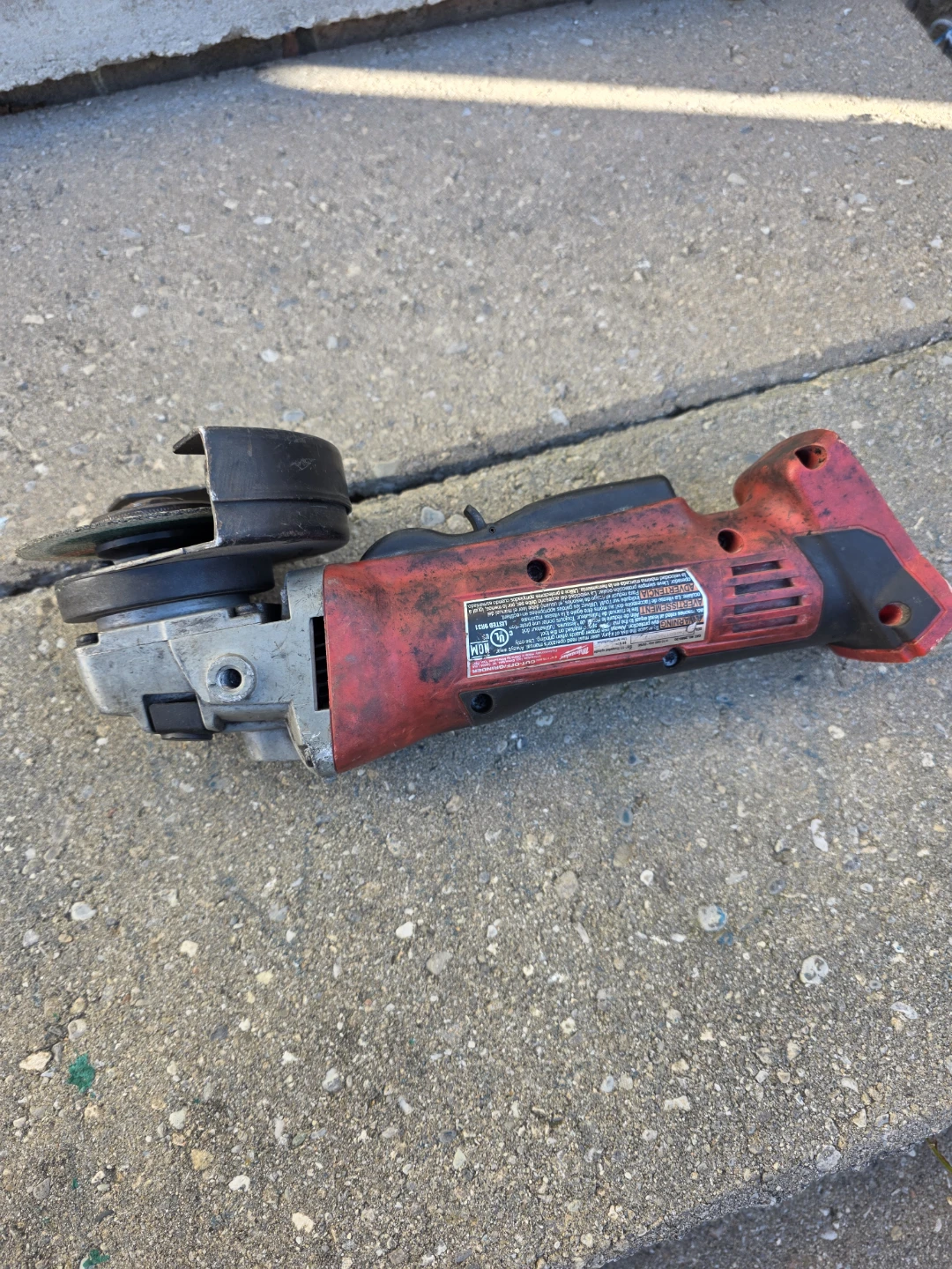 Milwaukee M18 18V Cordless Grinder - photo 4