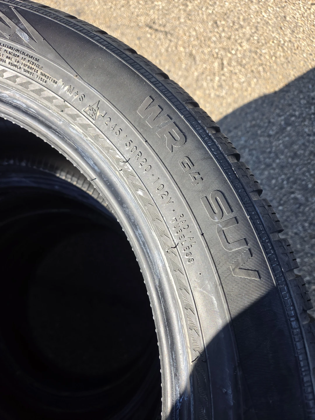 245/50R20 Nokian WR G4 SUV Tires - photo 3